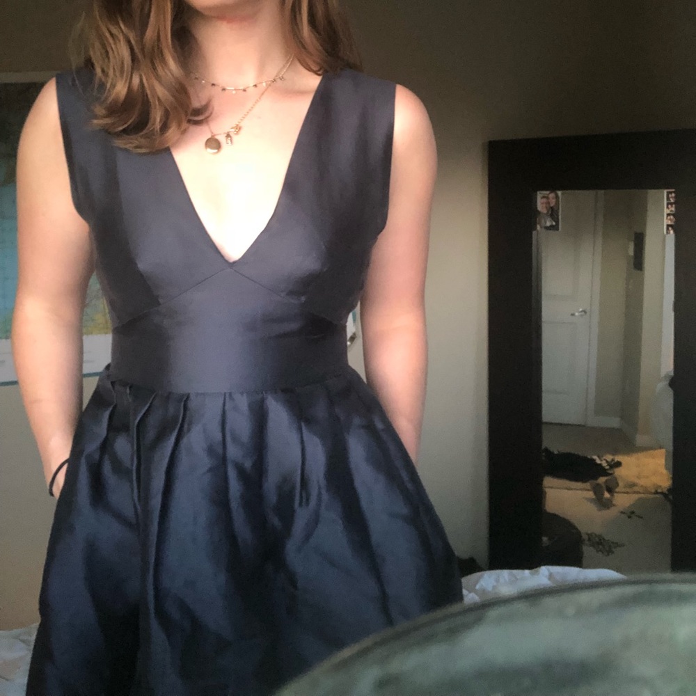 J Crew Satin Party Dress